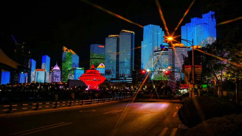 high-rise building lighting high-rise building lighting